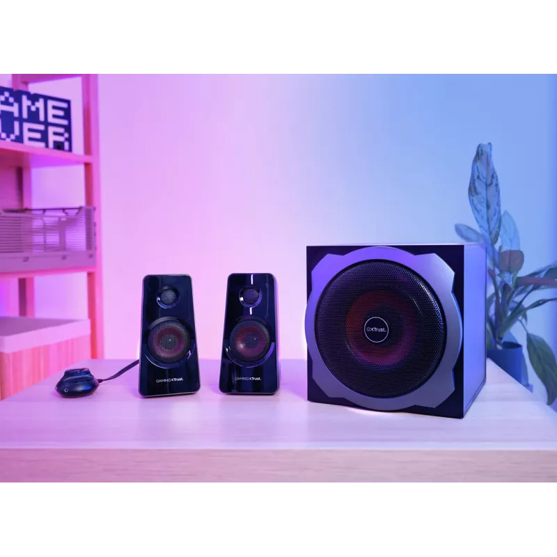 Garsiakalbių rinkinys Trust GXT 38 2.1 juodas laidinis 60 W