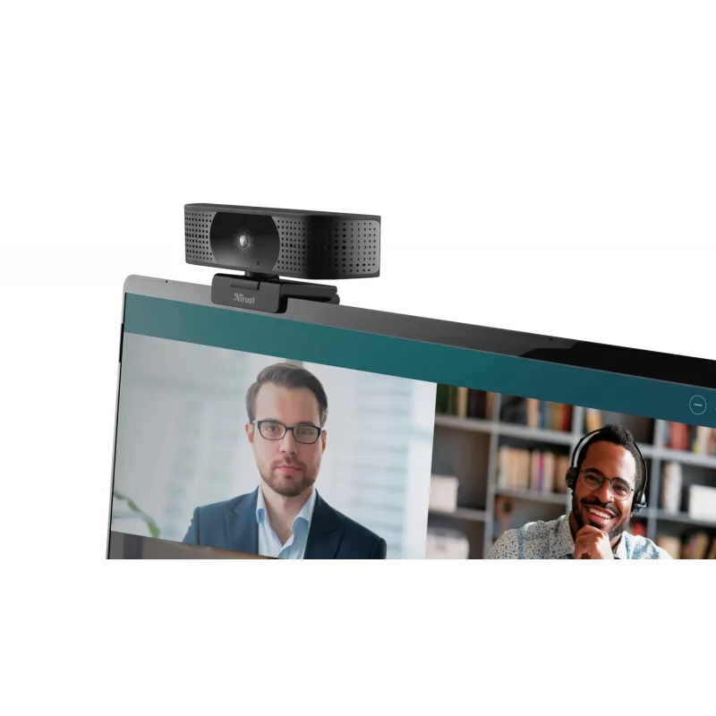 Trust Teza internetinė kamera 4K UHD, 3840x2160, USB 2.0, juoda