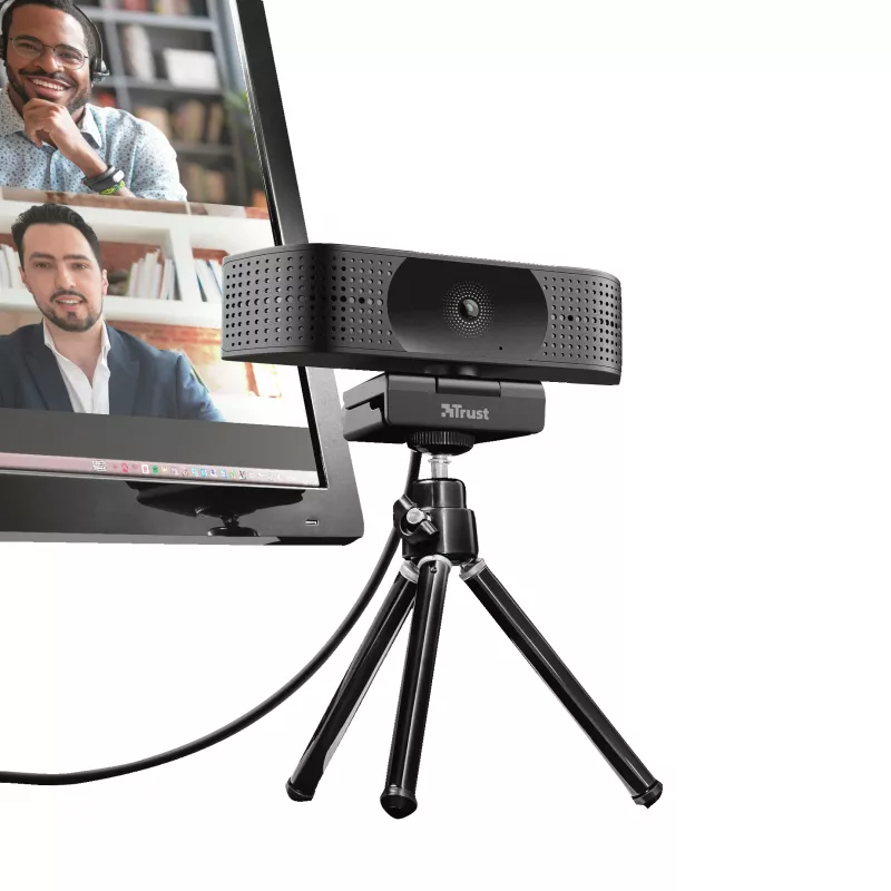 Trust Teza internetinė kamera 4K UHD, 3840x2160, USB 2.0, juoda