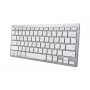 Trust 24651 belaidė Bluetooth klaviatūra, QWERTY, sidabrinė