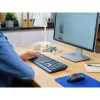 Belaidis klaviatūros ir pelės rinkinys TRUST Primo – Pilno dydžio QWERTY US anglų klaviatūra, RF USB-A imtuvas, 1200 DPI optinė pelė, juoda