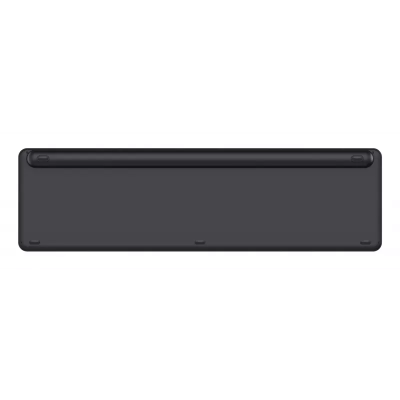Trust Vaiya 25511 belaidė klaviatūra keliems įrenginiams, USB RF + Bluetooth, JAV išdėstymas, skaičių blokas, įmontuotas įkraunamas akumuliatorius, juoda