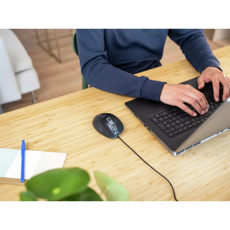Trust Fyda laidinė pelė, dešinei rankai, optinė, USB-A, 5000 DPI, juoda