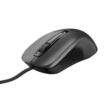 Trust Carve pelė biuro darbui, ambidekstrinė, USB Type-A, optinė, 1200 DPI