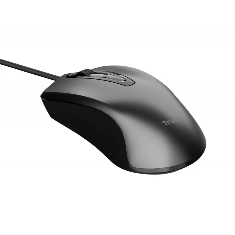 Trust Carve pelė biuro darbui, ambidekstrinė, USB Type-A, optinė, 1200 DPI