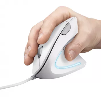 Trust Verto vertikali pelė dešinei rankai, USB-A, optinė, 1600 DPI
