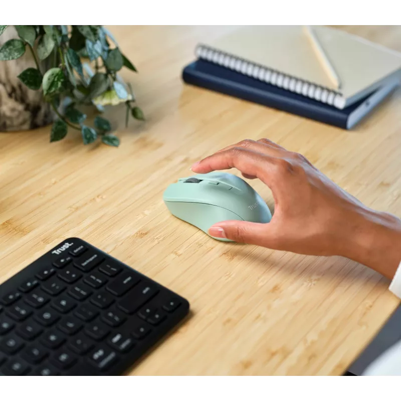 Trust Mydo pelė Office Ambidextrous RF Belaidė Optinė 1800 DPI