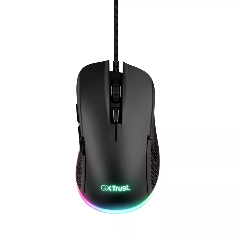 Pelė Trust GXT 922 YBAR žaidimams, dešinei rankai, USB Type-A, optinė, 7200 DPI