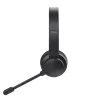Trust Ayda ausinės – laidinės ir belaidės, ant ausų, USB-C / Bluetooth, juodos