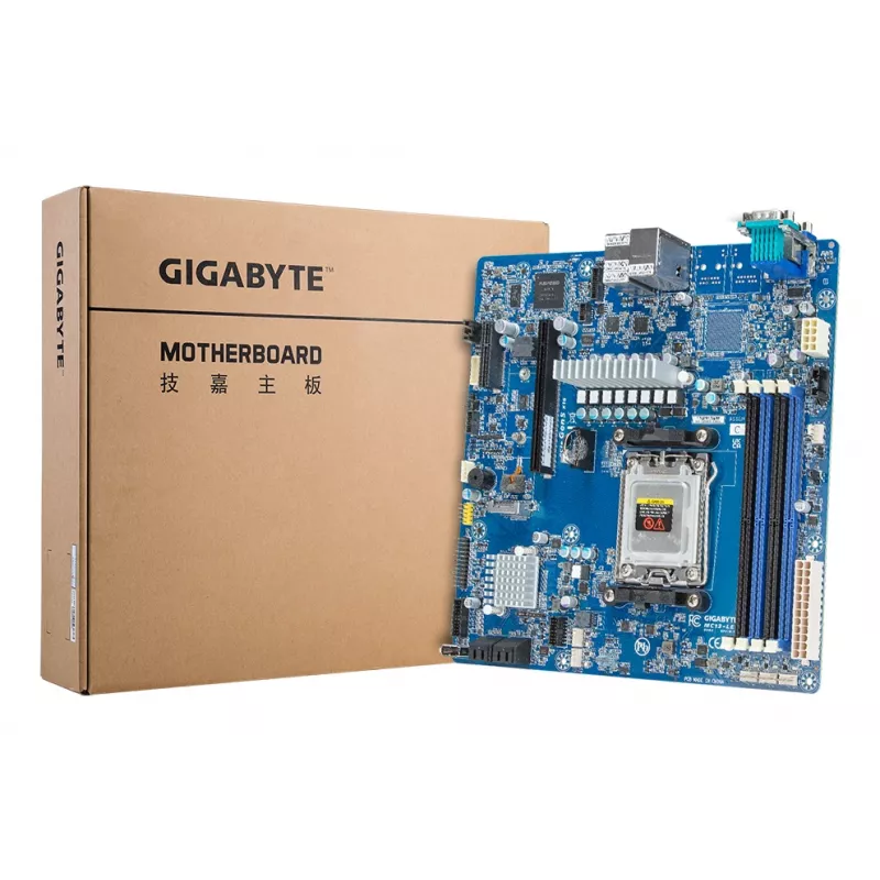 Motininė plokštė GIGABYTE MC13-LE0 AMD B650 Socket AM5 micro ATX, 4× DDR5, M.2, SATA III, RAID 0/1/10