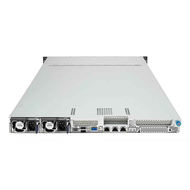 1U stovo serveris ASUS RS501A-E12-RS12U – LGA 6096, DDR5 iki 3 TB, 24 DIMM, 1600W