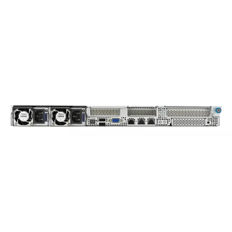 1U stovo serveris ASUS RS501A-E12-RS12U – LGA 6096, DDR5 iki 3 TB, 24 DIMM, 1600W