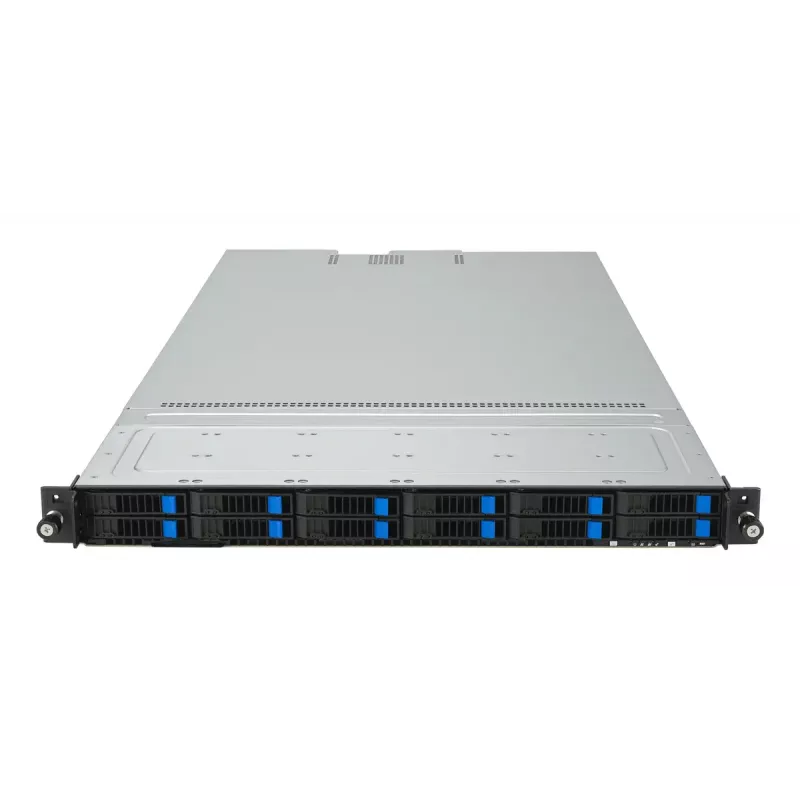 1U stovo serveris ASUS RS501A-E12-RS12U – LGA 6096, DDR5 iki 3 TB, 24 DIMM, 1600W