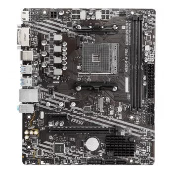 Pagrindinė plokštė MSI A520M-A PRO, AMD A520, Socket AM4, micro ATX