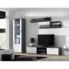 Plaukiojančių lentynų komplektas Cama Meble SOHO, 2 lentynos, 1250×200×200 mm, medžio drožlių plokštė, pilka matinė