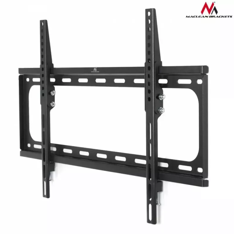 TV laikiklis sieninis MACLEAN MC-605, fiksuotas pasvirimas, VESA 75x75–600x400, iki 55 kg, 32–80 col. ekranams