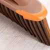 VILEDA 136082 Šluota su minkštais/kietais plastikiniais šereliais ir rankena, bronzinė
