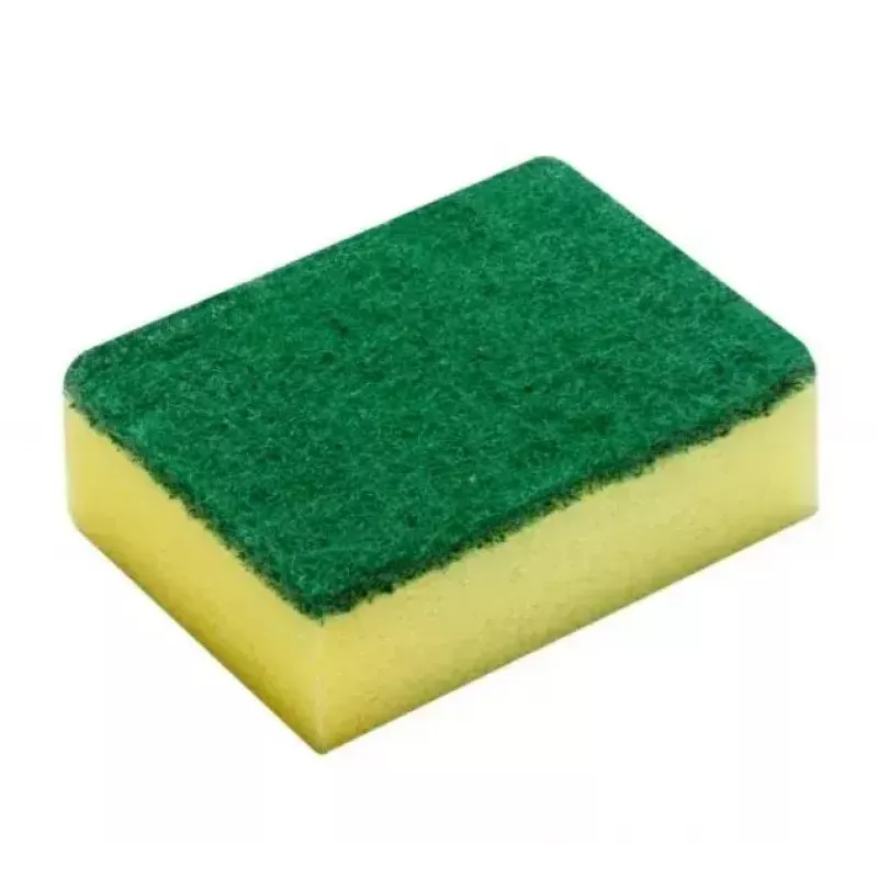 Kempinė šveitimo VILEDA Tip-Top pakuotė po 5, stačiakampiai pluoštiniai pagalvėliai 70×90×30 mm, geltoni