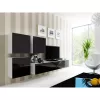 TV stovas cama meble VIGO 180 — 1800×400×300 mm, baltas viršus, baltas rėmas, medžio drožlių plokštė