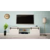 Spintelė televizoriui Cama Meble GRANERO RTV 200x56.7x35 cm balta
