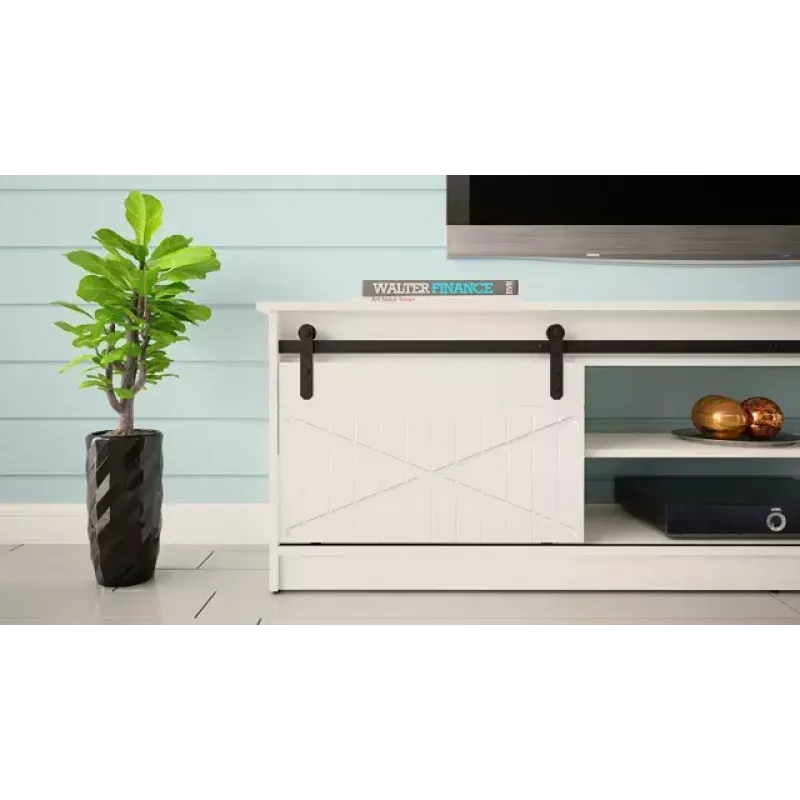 Spintelė televizoriui Cama Meble GRANERO RTV 200x56.7x35 cm balta