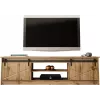 TV spintelė Cama Meble GRANERO RTV, ąžuolo Wotan, 2000×350×567 mm