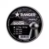 Šrateliai oriniams ginklams RANGER PRORO.55.250.DH Diabolo 5,5 mm, 250 vnt., sidabriniai, aliumininė dozavimo dėžutė