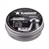Šrateliai oriniams ginklams RANGER PRORO.55.250.DH Diabolo 5,5 mm, 250 vnt., sidabriniai, aliumininė dozavimo dėžutė