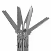 Multitool AZYMUT H2038 pilno dydžio daugiafunkcis įrankis – 14 įrankių, 16,2 cm atidarytas, 10,1 cm sulankstytas, 264 g, 420/7CR13 plienas, odinis dėklas