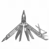 Multitool AZYMUT H2038 pilno dydžio daugiafunkcis įrankis – 14 įrankių, 16,2 cm atidarytas, 10,1 cm sulankstytas, 264 g, 420/7CR13 plienas, odinis dėklas