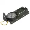 Navigacinis magnetinis kompasas Mil-Tec US su apšvietimu, aliuminio korpusas, masteliai 1:50k ir 1:25k, alyvinė