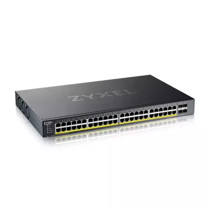 Zyxel XGS1935-52HP valdomas L2/L3 gigabitinio Ethernet (10/100/1000) jungiklis su PoE