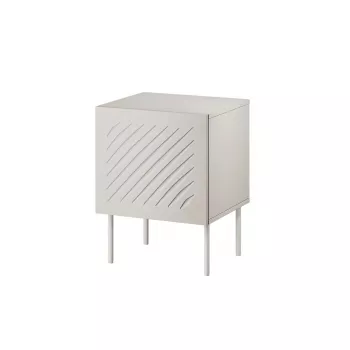 Naktinis staliukas Cama meble SIENA 44,5×40×59 cm, kašmyro matinis, MDF ir medžio drožlių plokštė, 2 vnt.
