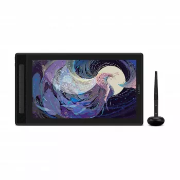 Grafinė planšetė HUION Kamvas Pro 16 GT1602 15,8 colio 2,5K IPS ekranas, 8192 slėgio lygiai, 8 programuojami klavišai, USB-C/HDMI