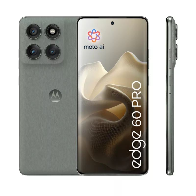 Motorola edge 60 pro 16,9 cm (6,67 colio) Dual SIM Android 15 5G USB Type-C 12 GB 512 GB 6000 mAh Pilka