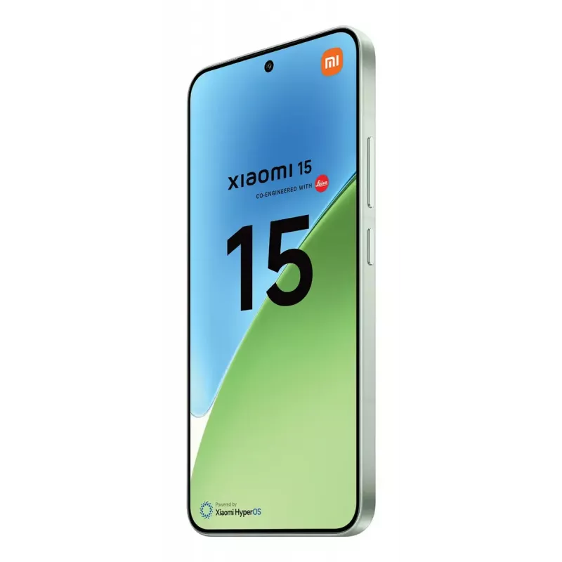 Išmanusis telefonas Xiaomi 15 – Snapdragon 8 Elite, 12 GB RAM, 512 GB, 6,36 colių AMOLED, 5240 mAh, Dual SIM, IP68, Žalia