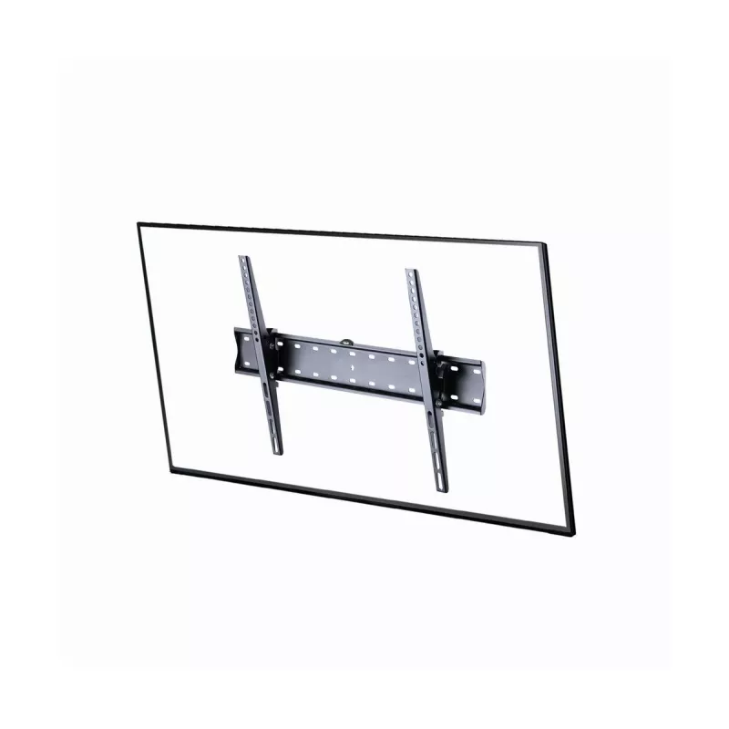Gembird WM-70T-02 laikiklis televizoriui ant sienos, 37–70 colių, iki 40 kg, VESA 200×200–600×400, pakreipiamas ±12°, 5,3 cm nuo sienos, plieninis, juodas