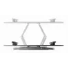 Gembird WM-70ST-01 sieninis TV laikiklis 37–70 colių, pakreipimas 0° iki -20°, pasukimas ±60°, VESA 200×200–600×400, max 35 kg, juodas