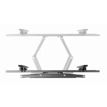 Gembird WM-70ST-01 sieninis TV laikiklis 37–70 colių, pakreipimas 0° iki -20°, pasukimas ±60°, VESA 200×200–600×400, max 35 kg, juodas