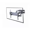 Gembird WM-70ST-01 sieninis TV laikiklis 37–70 colių, pakreipimas 0° iki -20°, pasukimas ±60°, VESA 200×200–600×400, max 35 kg, juodas