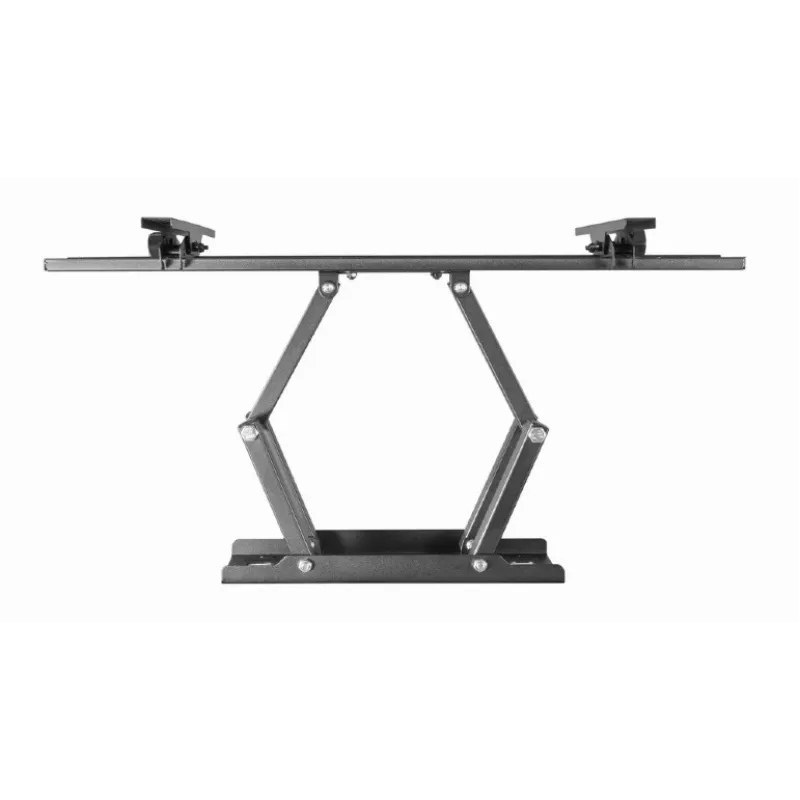 Gembird WM-70ST-01 sieninis TV laikiklis 37–70 colių, pakreipimas 0° iki -20°, pasukimas ±60°, VESA 200×200–600×400, max 35 kg, juodas