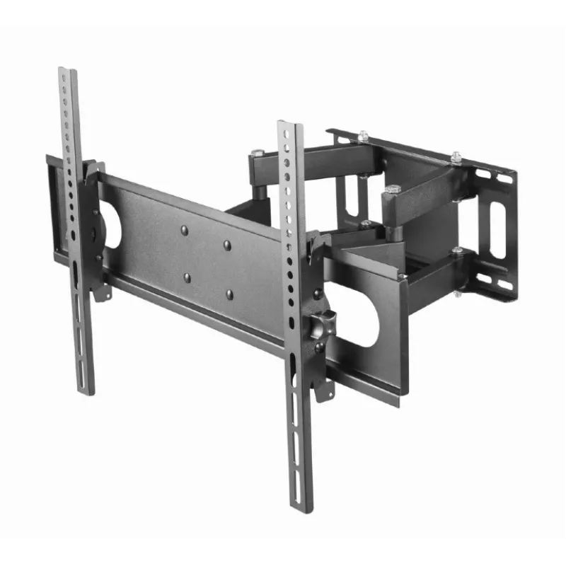 Gembird WM-70ST-01 sieninis TV laikiklis 37–70 colių, pakreipimas 0° iki -20°, pasukimas ±60°, VESA 200×200–600×400, max 35 kg, juodas