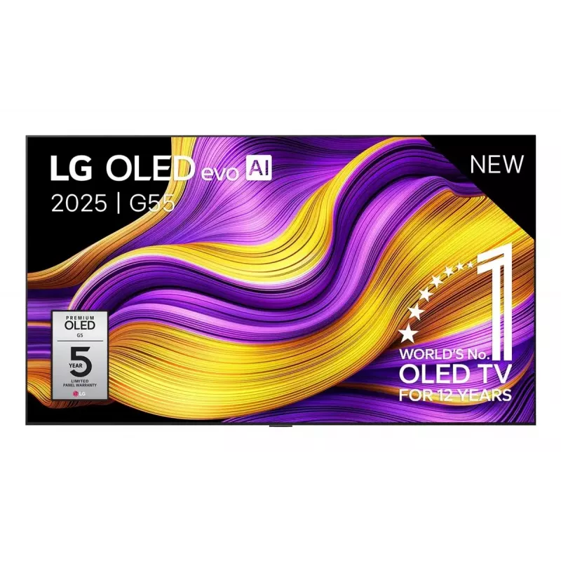 LG OLED evo AI OLED55G51LW televizorius 139,7 cm (55 colių) 4K Ultra HD Smart TV Wi-Fi juodas