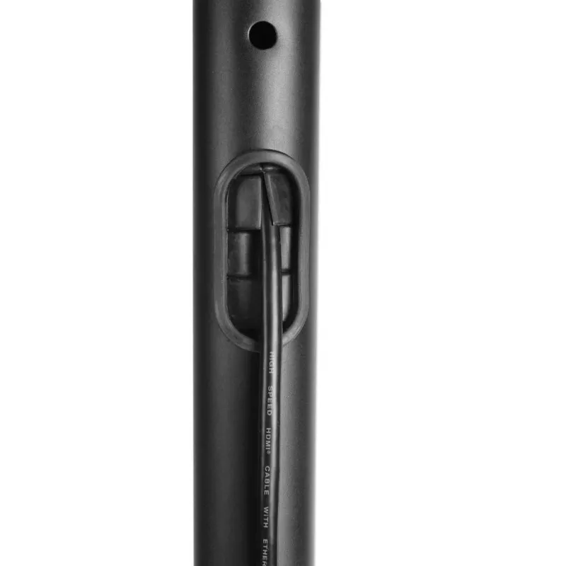Mobilus TV ir monitoriaus stovas MANHATTAN 461238, juodas, aukštis 1803 mm, VESA 200x200–600x400, max 50 kg