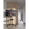 Mobilus TV ir monitoriaus stovas MANHATTAN 461238, juodas, aukštis 1803 mm, VESA 200x200–600x400, max 50 kg