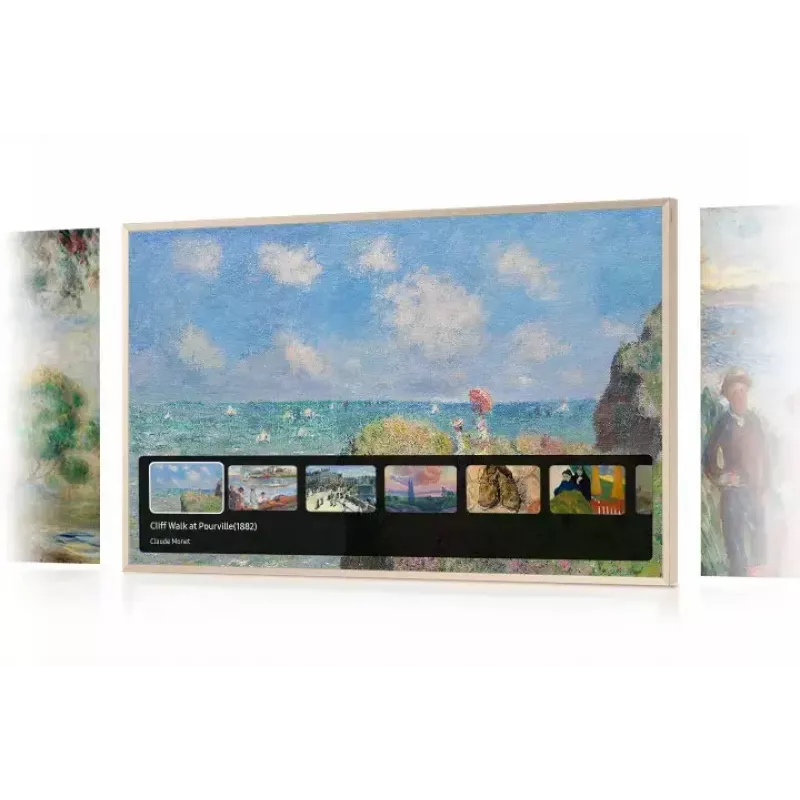 Televizorius Samsung QE65LS03FAUXXH 65 colių The Frame QLED 4K HDR Smart TV, 3840×2160, Tizen, 120Hz