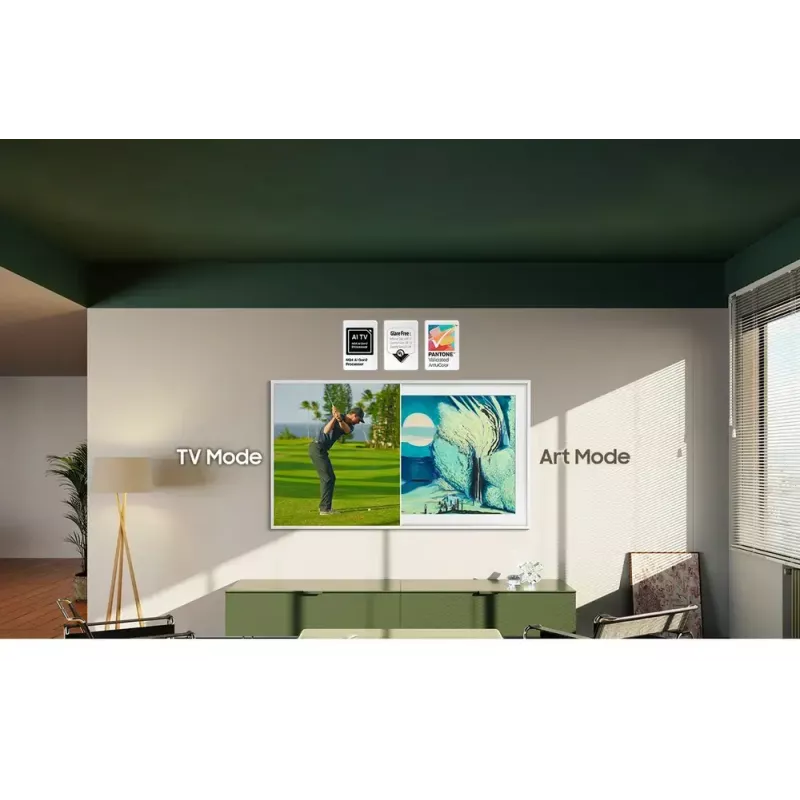 Televizorius Samsung QE65LS03FAUXXH 65 colių The Frame QLED 4K HDR Smart TV, 3840×2160, Tizen, 120Hz