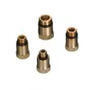 Analoginis manometras YATO YT-73022 0–20 bar, 75 mm ciferblatas, anglinis plienas, 0,5 m žarna, 4 žalvariniai adapteriai, dėklas
