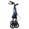 Reabilitacinis vaikštynė ActionMed CH100AM – lengvas aliumininis 4 ratų, reguliuojamas aukštis 700–937 mm, sėdynė 35×32 cm, maks. apkrova 136 kg, sulankstomas