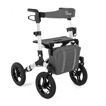 Keturratis visureigis vaikštynė TIMAGO RANGER, aliuminis, reguliuojamas aukštis 89,5–102,5 cm, apkrova 136 kg, sulankstoma